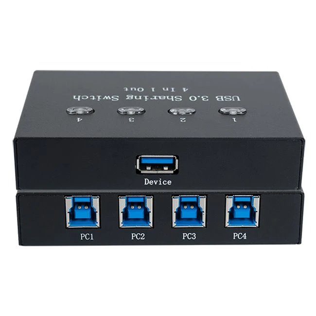 4 ב-1 Out USB 3.0 מתג שיתוף