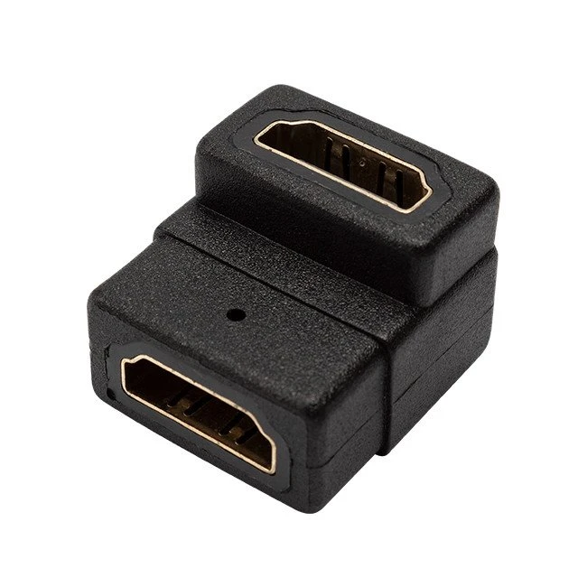 מאריך מצמד HDMI 90 מעלות