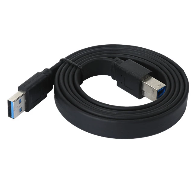USB שטוח 3.0 כבל AM To BM