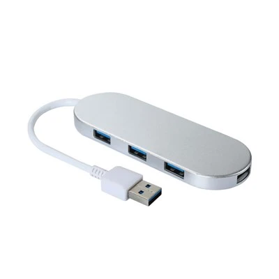 4 יציאות USB 3.0 רכזת נתונים דק במיוחד עם כבל מורחב