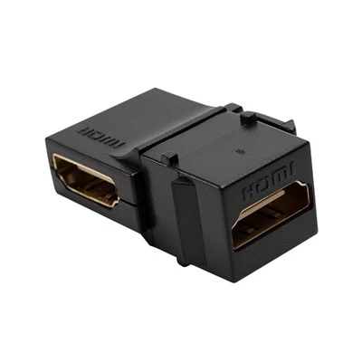90 מעלות HDMI נקבה לנקבה Keystone