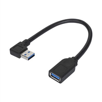 כבל USB 3.0 בזווית AM To AF