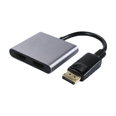 HUB ממיר DisplayPort ל-HDMI כפול