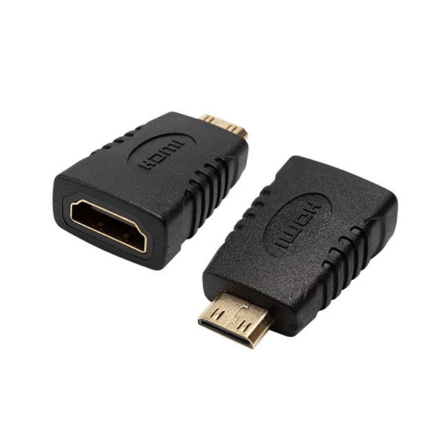 מתאם HDMI נקבה למיני HDMI זכר סטנדרטי