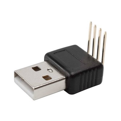 USB A זכר ל-4Pin מסוף PCB 90 מעלות