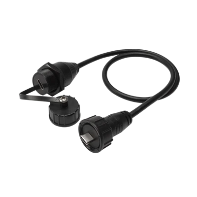 כבל מאריך מסוג USB מסוג C זכר ל-USB C נקבה מאריך להתקנה בלוח פלאש