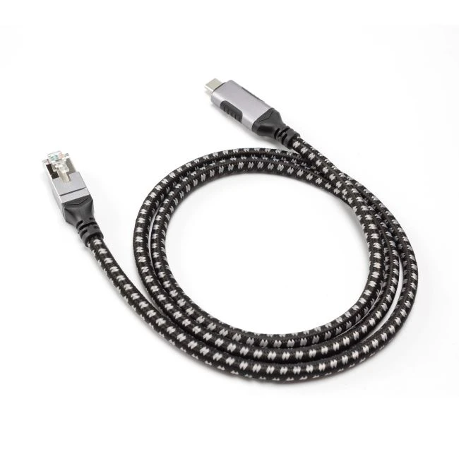 USB C To RJ45 Ethernet Cable Braided