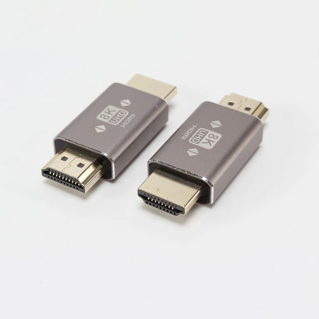 מתאם 8K HDMI2.1 זכר לזכר 48Gbps