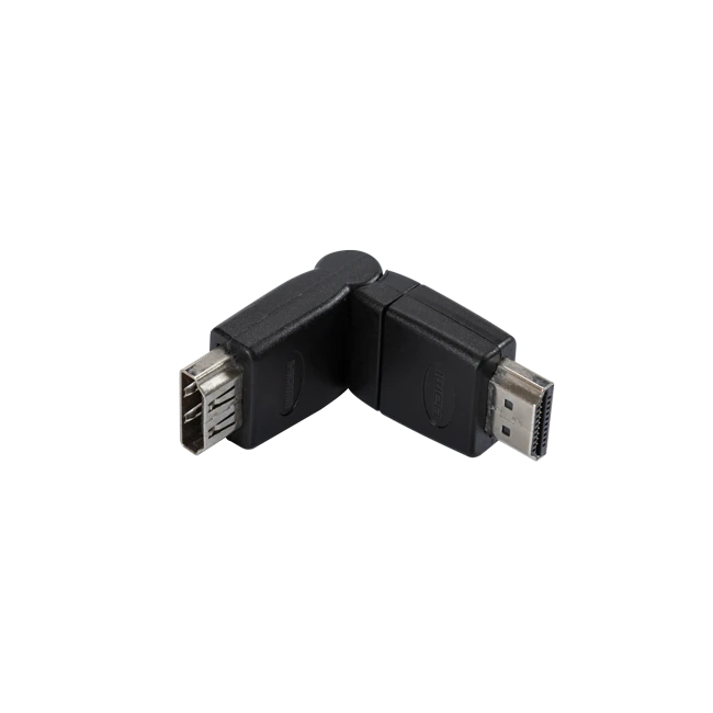 מתאם מאריך מסתובב HDMI זכר לנקבה