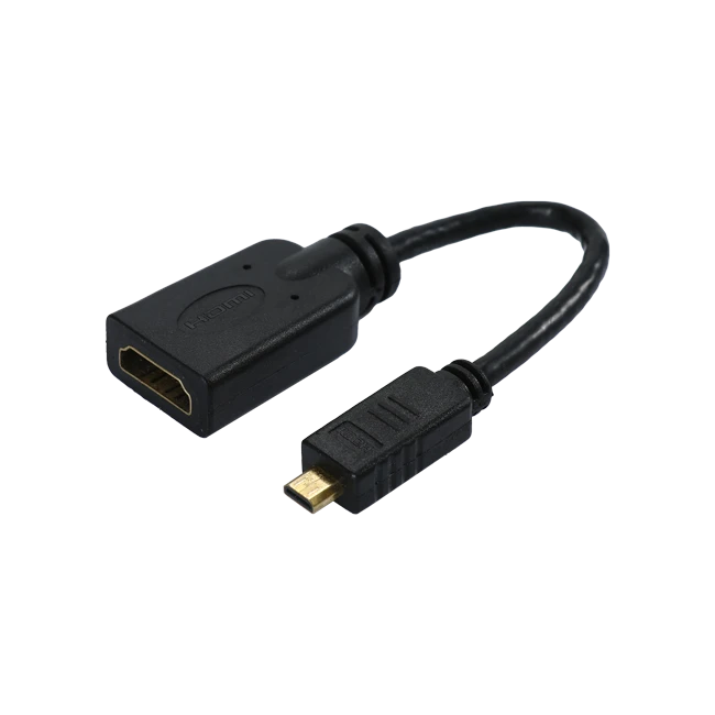 כבל מתאם Micro HDMI Male to HDMI Female