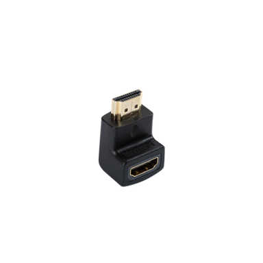מתאם HDMI זכר ל-HDMI נקבה בזווית