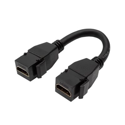 שקע HDMI Keystone מכניס מתאם נקבה לנקבה כבל מאריך צמה ללוחית קיר