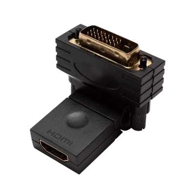 מתאם HDMI ל-DVI 24 פלוס 1 מסתובב